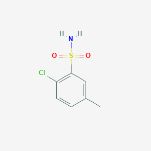 molecular formula C7H8ClNO2S B3051337 4-Chloro-m-toluenesulfonamide CAS No. 3306-63-6