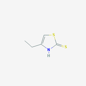 2(3H)-Thiazolethione, 4-ethyl-