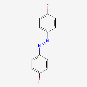 molecular formula C12H8F2N2 B3051361 Azobenzene, 4,4'-difluoro- CAS No. 332-07-0