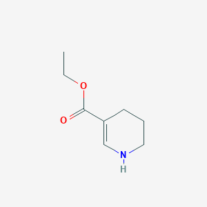 molecular formula C8H13NO2 B3051373 Ethyl 1,4,5,6-tetrahydropyridine-3-carboxylate CAS No. 3335-05-5