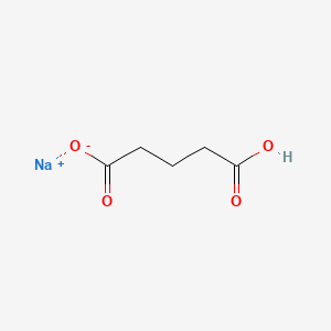 molecular formula C5H7NaO4 B3051391 Monosodium glutarate CAS No. 3343-88-2