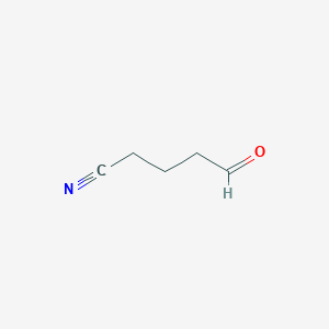 molecular formula C5H7NO B3051398 Pentanenitrile, 5-oxo- CAS No. 3350-74-1