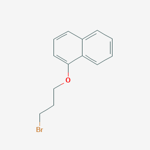 molecular formula C13H13BrO B3051402 1-(3-溴丙氧基)萘 CAS No. 3351-50-6