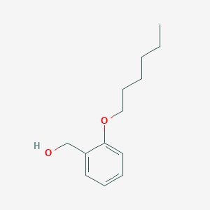 molecular formula C13H20O2 B3051403 [2-(Hexyloxy)phenyl]methanol CAS No. 3351-71-1