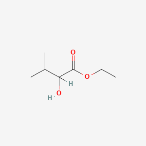 3-Butenoic acid, 2-hydroxy-3-methyl-, ethyl ester