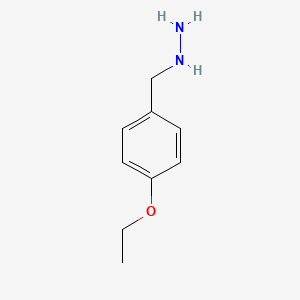 molecular formula C9H14N2O B3051413 4-Ethoxy-benzyl-hydrazine CAS No. 33556-42-2