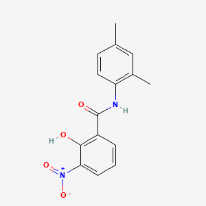 Benzamide, N-(2,4-dimethylphenyl)-2-hydroxy-3-nitro-
