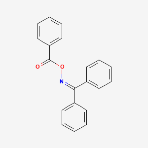molecular formula C20H15NO2 B3051425 (Benzhydrylideneamino) benzoate CAS No. 3362-33-2