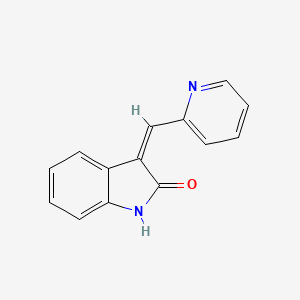 molecular formula C14H10N2O B3051433 (E/Z)-GSK-3 CAS No. 3367-88-2