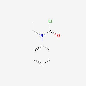 molecular formula C9H10ClNO B3051446 乙酰(苯基)氨基甲酰氯 CAS No. 33758-39-3