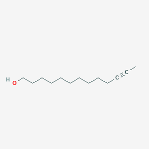 molecular formula C13H24O B3051471 11-十三炔-1-醇 CAS No. 33925-75-6
