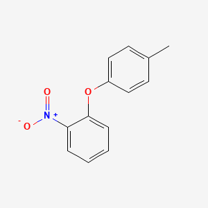 molecular formula C13H11NO3 B3051480 1-(4-Methylphenoxy)-2-nitrobenzene CAS No. 3402-70-8