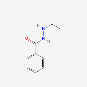 molecular formula C10H14N2O B3051490 Benzoic acid, 2-isopropylhydrazide CAS No. 3408-21-7