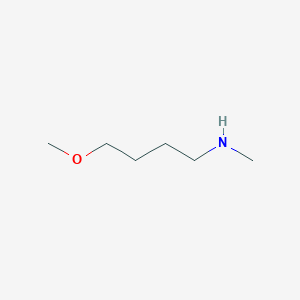 molecular formula C6H15NO B3051524 4-甲氧基-N-甲基丁-1-胺 CAS No. 34317-40-3