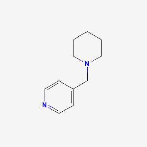 molecular formula C11H16N2 B3051542 4-(Piperidin-1-ylmethyl)pyridine CAS No. 34490-39-6