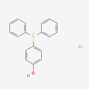Sulfonium, (4-hydroxyphenyl)diphenyl-, chloride