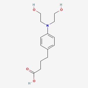 4-[4-(Bis(2-hydroxyethyl)amino)phenyl]butanoic acid