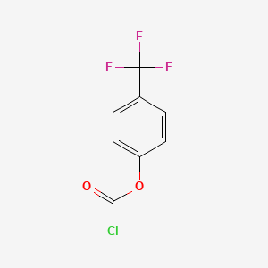 4-(Trifluoromethyl)phenyl carbonochloridate