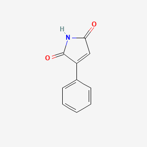 molecular formula C10H7NO2 B3051593 Phenylmaleimide CAS No. 34900-45-3