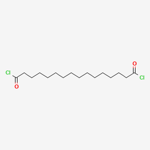 molecular formula C16H28Cl2O2 B3051598 Hexadecanedioyl dichloride CAS No. 34959-19-8