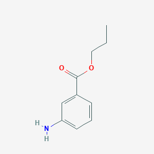 molecular formula C10H13NO2 B3051605 Propyl 3-aminobenzoate CAS No. 35007-02-4