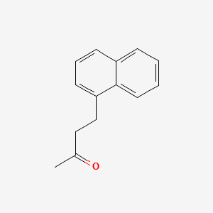 molecular formula C14H14O B3051615 4-(1-Naphthyl)butan-2-one CAS No. 3506-84-1