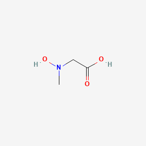 molecular formula C3H7NO3 B3051651 n-Hydroxy-n-methylglycine CAS No. 35285-54-2