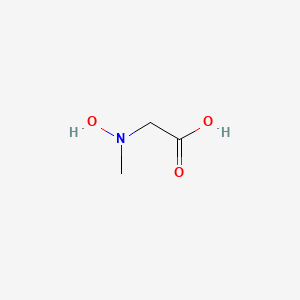 molecular formula C3H7NO3 B3051651 n-羟基-n-甲基甘氨酸 CAS No. 35285-54-2