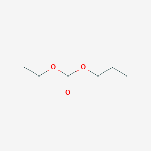 molecular formula C6H12O3 B3051663 Carbonic acid, ethyl propyl ester CAS No. 35363-40-7