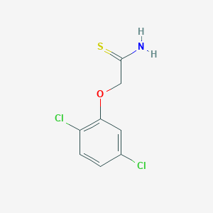 molecular formula C8H7Cl2NOS B3051665 2-(2,5-Dichlorophenoxy)thioacetamide CAS No. 35368-46-8