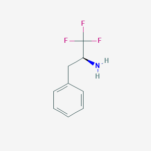 (S)-3,3,3-Trifluoro-1-phenyl-2-propylamine