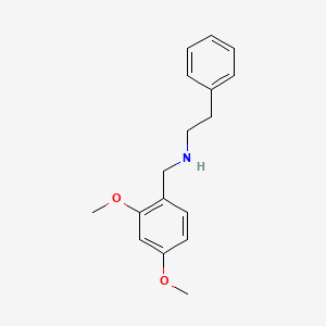 molecular formula C17H21NO2 B3051668 (2,4-Dimethoxybenzyl)(2-phenylethyl)amine CAS No. 353773-23-6
