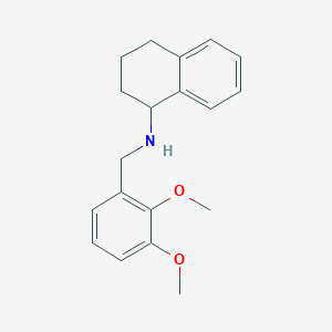 (2,3-Dimethoxybenzyl)1,2,3,4-tetrahydronaphthalen-1-ylamine