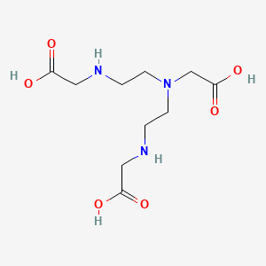 molecular formula C10H19N3O6 B3051685 Glycine, N,N-bis[2-[(carboxymethyl)amino]ethyl]- CAS No. 35403-14-6