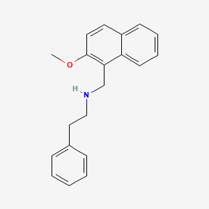 N-[(2-methoxynaphthalen-1-yl)methyl]-2-phenylethanamine