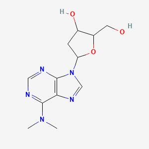 5-[6-(Dimethylamino)purin-9-yl]-2-(hydroxymethyl)oxolan-3-ol