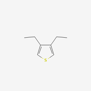 molecular formula C8H12S B3051739 3,4-Diethylthiophene CAS No. 35686-14-7