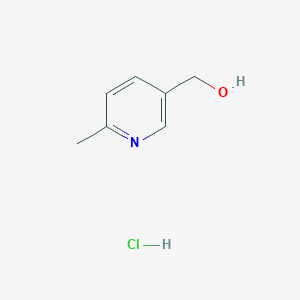 molecular formula C7H10ClNO B3051745 (6-Methylpyridin-3-yl)methanol hydrochloride CAS No. 357288-10-9