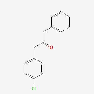 molecular formula C15H13ClO B3051746 1-(4-Chlorophenyl)-3-phenylpropan-2-one CAS No. 35730-03-1