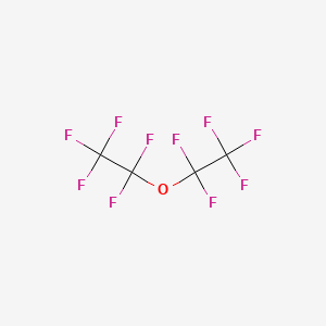 molecular formula C4F10O B3051754 Bis(pentafluoroethyl) ether CAS No. 358-21-4