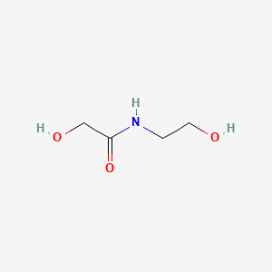 molecular formula C4H9NO3 B3051760 2-Hydroxy-N-(2-hydroxyethyl)acetamide CAS No. 3586-25-2