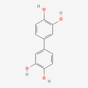 molecular formula C12H10O4 B3051779 3,3',4,4'-Biphenyltetrol CAS No. 3598-30-9