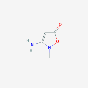 3-amino-2-methyl-5(2H)-isoxazolone