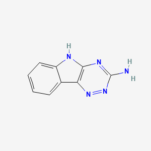 5H-[1,2,4]Triazino[5,6-b]indol-3-amine