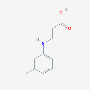molecular formula C10H13NO2 B3051792 N-(3-Methylphenyl)-beta-alanine CAS No. 36053-77-7