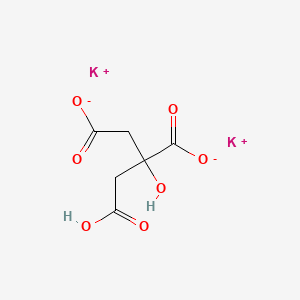 molecular formula C6H6K2O7 B3051795 Dipotassium hydrogen citrate CAS No. 3609-96-9