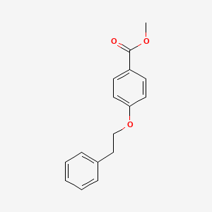 molecular formula C16H16O3 B3051808 4-Phenethyloxybenzoic Acid Methyl Ester CAS No. 361456-52-2