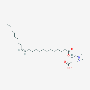 molecular formula C29H55NO4 B3051811 (+/-)-Erucylcarnitine CAS No. 36168-22-6