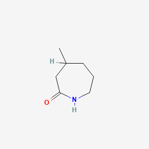 molecular formula C7H13NO B3051819 4-Methylcaprolactam CAS No. 3623-05-0