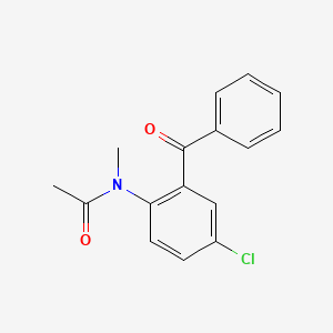 N-(2-Benzoyl-4-chlorophenyl)-N-methylacetamide